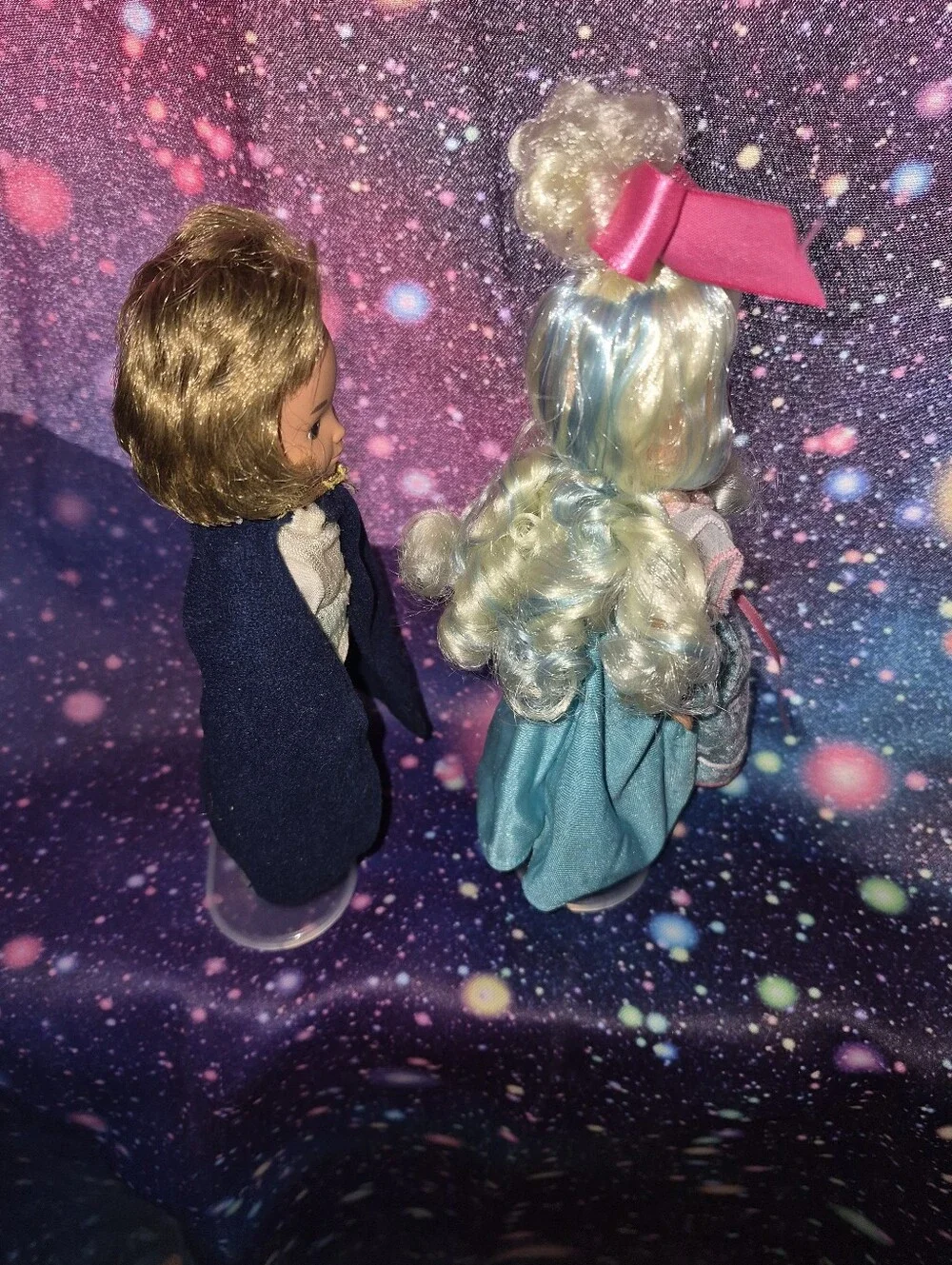 ✨ Vintage Lady Lovely Locks & Prince Strongheart Doll LOT ✨